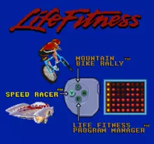 Image n° 1 - screenshots  : Life Fitness Mega Cart